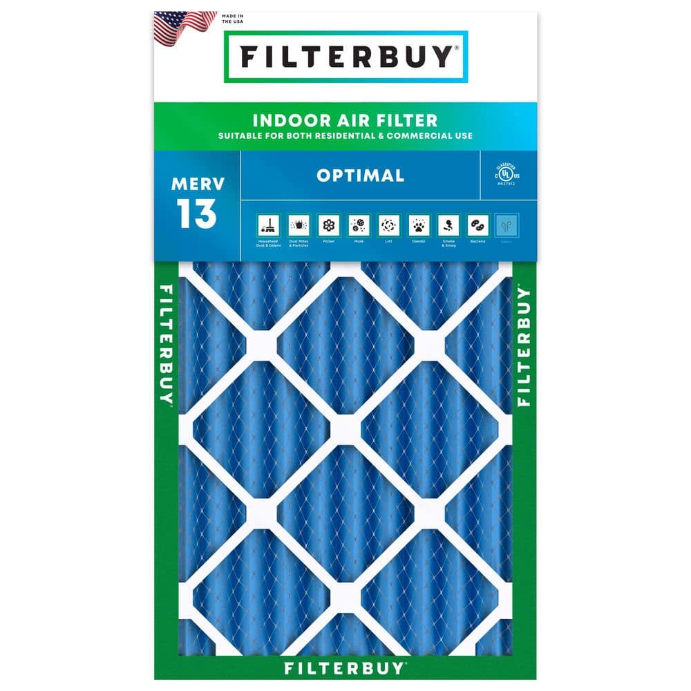8 in. x 30 in. x 4 in. MERV 13 (FPR 10) Health Defense Pleated HVAC AC Furnace Air Filters Replacement (1-Pack) price history on PriceWatchPro