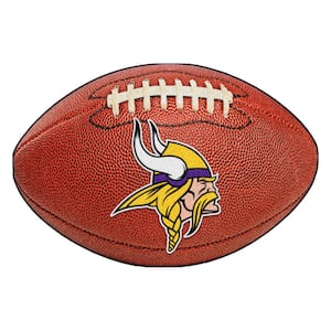 NFL Minnesota Vikings Photorealistic 20.5 in. x 32.5 in Football Mat