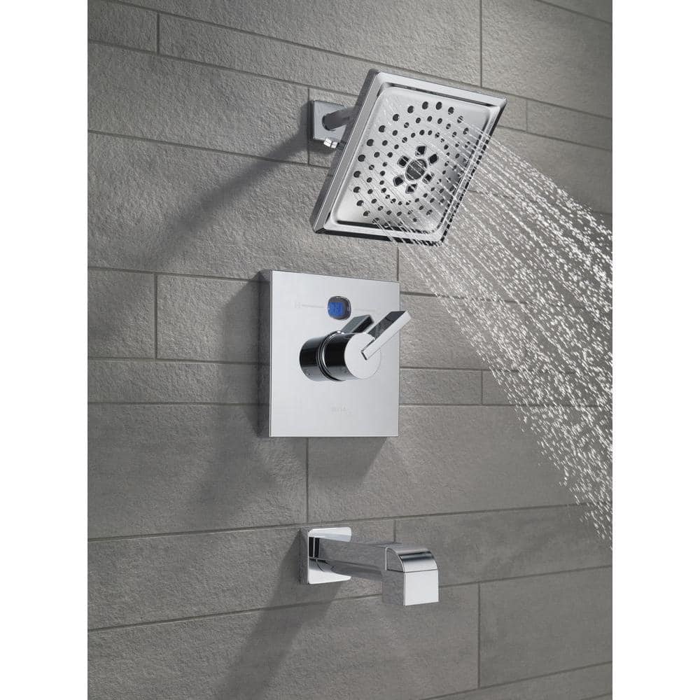 Vero Modern Stainless Steel Shower Arm Flange