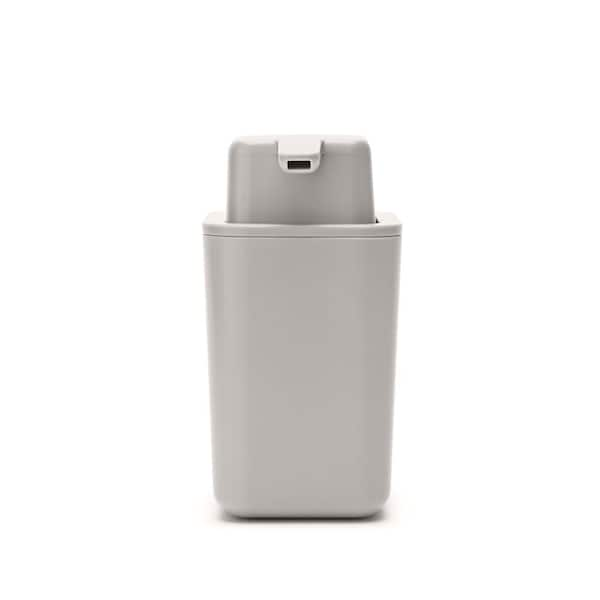 Dish brush with dish soap dispenser, light grey, Brabantia 