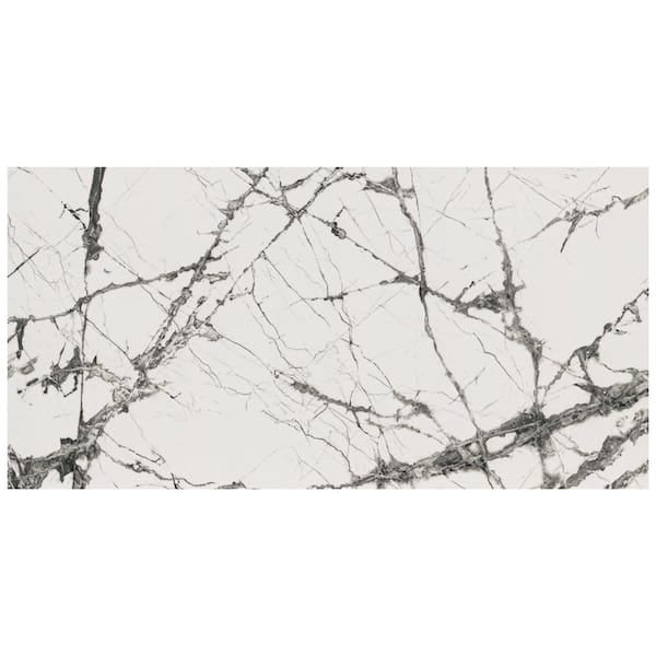 MSI Andrassy 24 in. x 48 in. Polished Porcelain Marble Look Floor