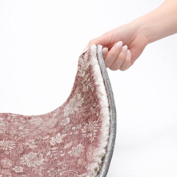 Dream Shag Premium Machine Washable Abstract ADS681 Aloe 8 ft. x 10 ft. Area Rug