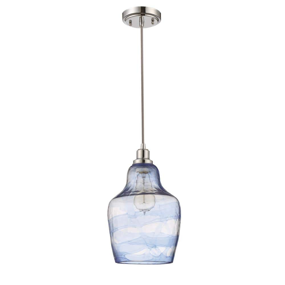 CRAFTMADE Pendant 60-Watt 1-Light Chrome Dining/Kitchen Island Mini ...