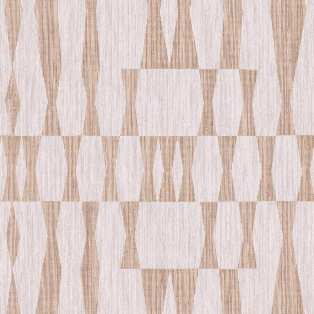 Grasscloth Geo Jute Vinyl Peel and Stick Wallpaper Sample price history on PriceWatchPro