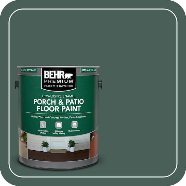 1 gal. #ICC-86 New Hunter Low-Lustre Enamel Interior/Exterior Porch and Patio Floor Paint