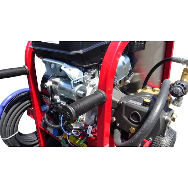 Pressure-Pro Dirt Laser 4000 PSI 3.5 GPM Hot Water Gas Pressure Washer with Honda GX390 Engine