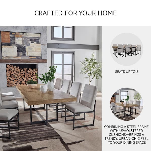 Signature DESIGN BY ASHLEY Tomtyn Light Brown Dining Extension