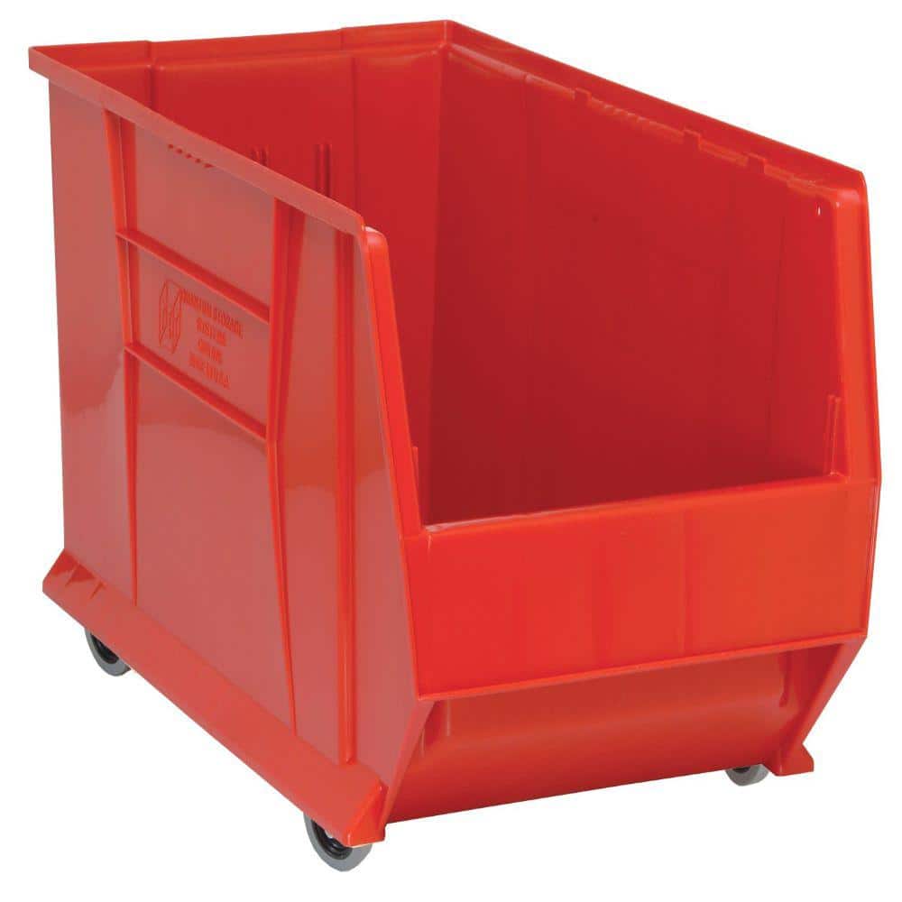 QUANTUM STORAGE SYSTEMS 30 in. Quantum Hulk Mobile 33 Gal. Storage Tote