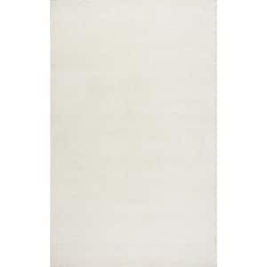 Strother Geometric Ivory 4 ft. x 6 ft. Area Rug