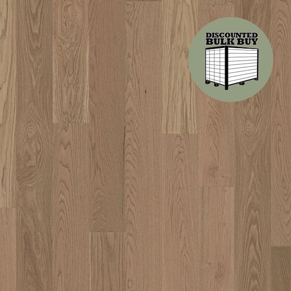ASPEN FLOORING Antilles White Oak 3/8 in. T x 7.5 in. W Tongue and Groove Wire Brushed Engineered Hardwood Flooring (1718 sqft/pallet)