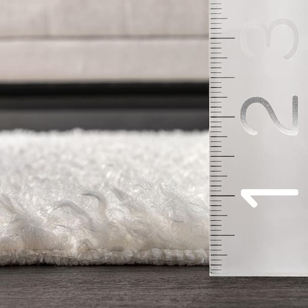 nuLOOM Marlow Soft Shaggy Faux Sheepskin Machine Washable