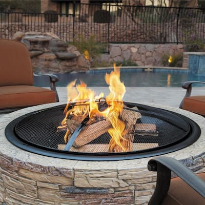 Fire Pits Outdoor Heating The Home, Wood Gas Fire Pit