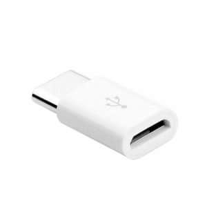 Type C Male to Micro-B to USB-C Adapter