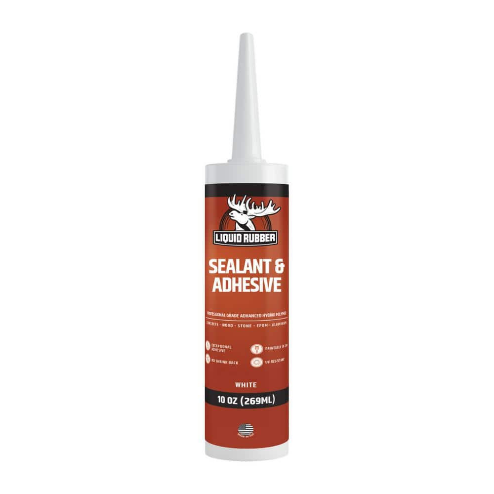 10 oz. White, RV Lap Sealant, Synthetic Rubber (1-Pack) 75611US - The ...