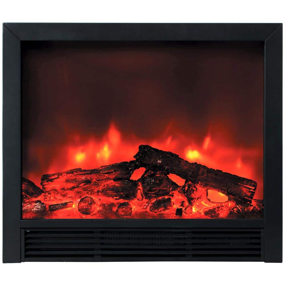 Blaze 33 in. Recessed Electric Fireplace in Black FP765 - The Home