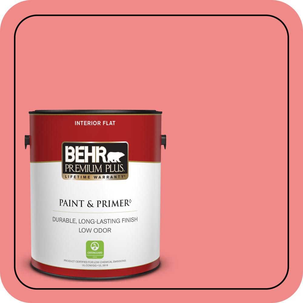 1 gal. #150B-5 Cheery Flat Low Odor Interior Paint & Primer price history on PriceWatchPro