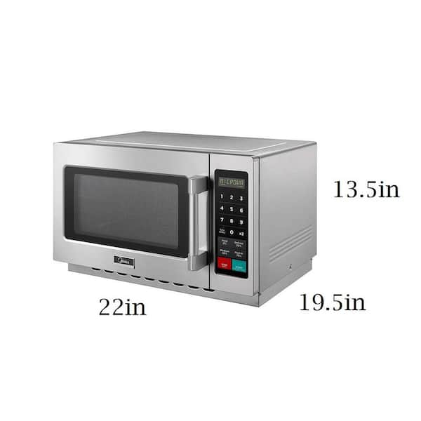 Midea Compact White Microwave - 0.7-cu ft - 700 W