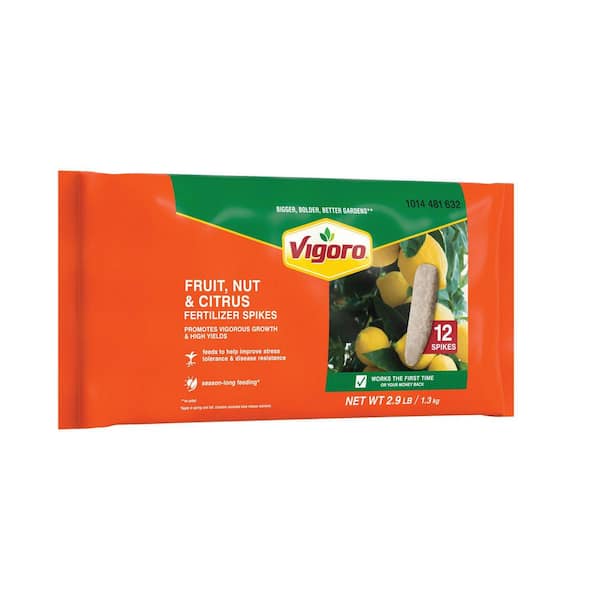 Vigoro 3.27 lbs. Fruit, Nut, & Citrus Fertilizer Spikes to Promote