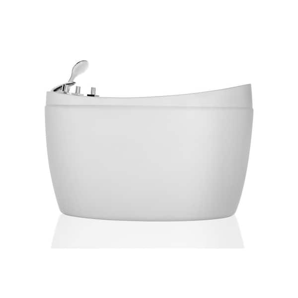 Empava Japanese Style 48 In Acrylic, 48 Inch Bathtub Home Depot