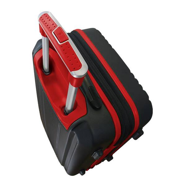 Denco MLB Texas Rangers 21 in. Hardcase 2-Tone Luggage Carry-On