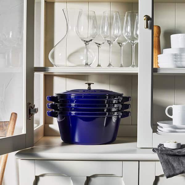 Staub 4 Piece Cast Iron Stackable Set