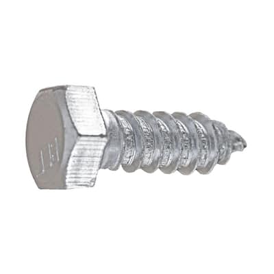 1/2 in. x 1-1/2 in. Hex Zinc Plated Lag Screw (25-Pack)