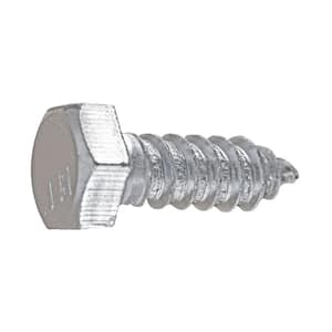 1/2 in. x 1-1/2 in. Hex Zinc Plated Lag Screw