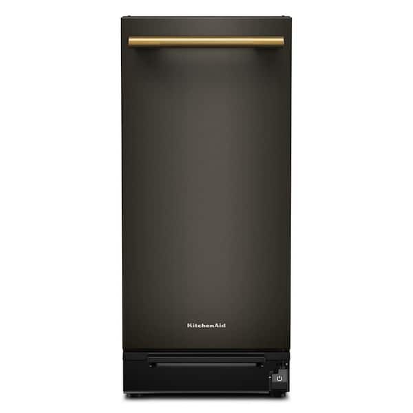 15 in. Built-In Trash Compactor in Black Ore with Built-In Odor Management System