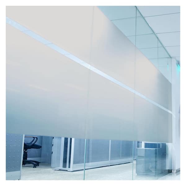30 in x 25 ft Frosted White Privacy Window Film 