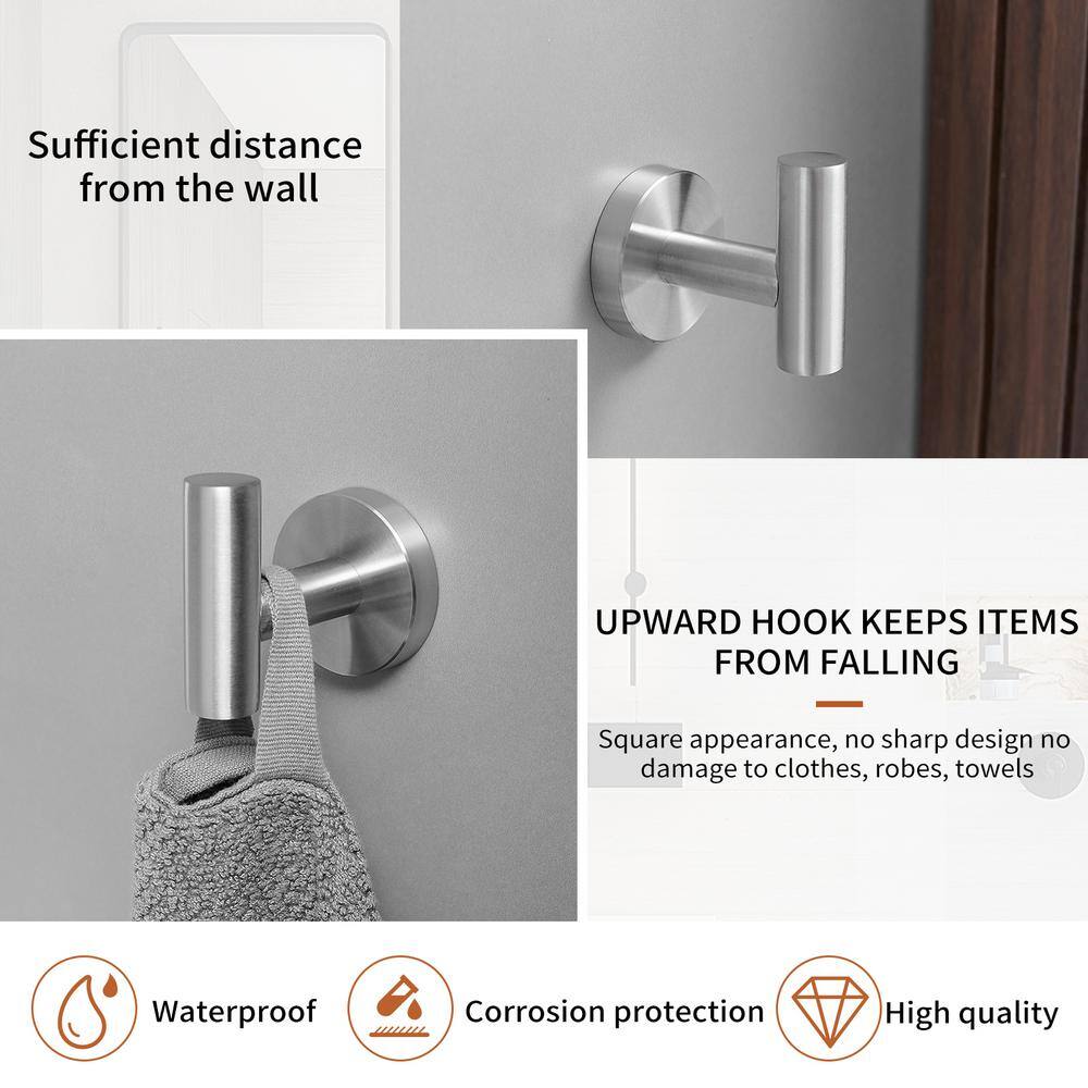 Stainless Steel 3-Piece Bathroom Hardware Set