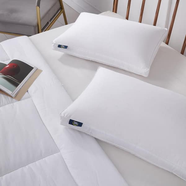 Comfort Tech Serene Memory Foam Standard Pillow 031374555933 - The Home  Depot