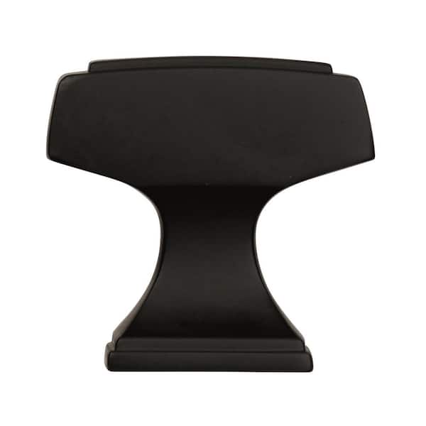 Mulholland 1-1/4 in. (32mm) Traditional Black Bronze Bar Cabinet Knob