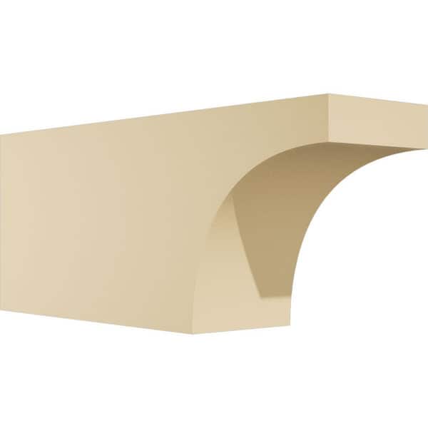 Ekena Millwork Standard Huntington 5 in. W x 8 in. H x 20 in. D Signature Urethane Rafter Tail Outlooker