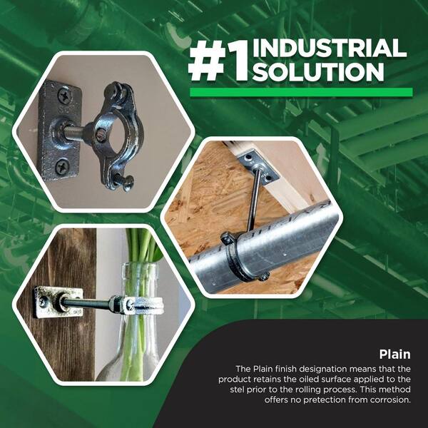 3-Inch Galvanized Split Ring Pipe Hanger - Heavy Duty Clamp