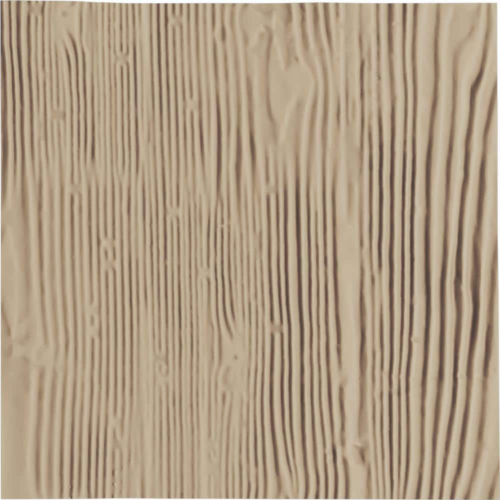 Ekena Millwork 6 in. W x 6 in. H Sandblasted Rustic Faux Wood Material ...