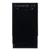 EdgeStar Bidw1802 18 inch Wide 8 Place Setting Energy Star Rated Built-In Dishwasher - Black