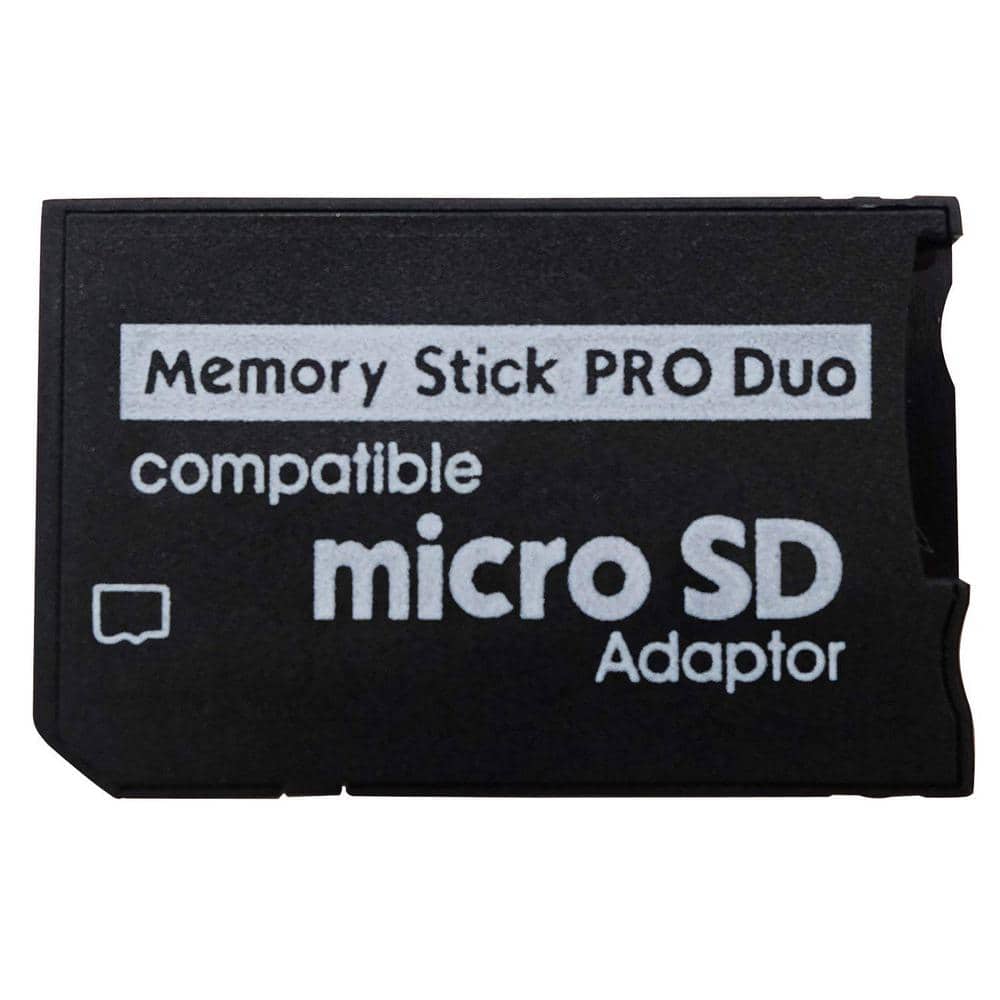 escarcha desagüe Violín SANOXY MicroSDHC to Memory Stick Pro Duo MICRO SD Adaptor MagicGate Card  Single Slot SNX-ms-duo-1SLT - The Home Depot