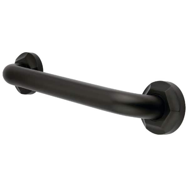 Kingston Brass Metropolitan 12 in. x 1-1/4 in. Grab Bar in Oil Rubbed Bronze