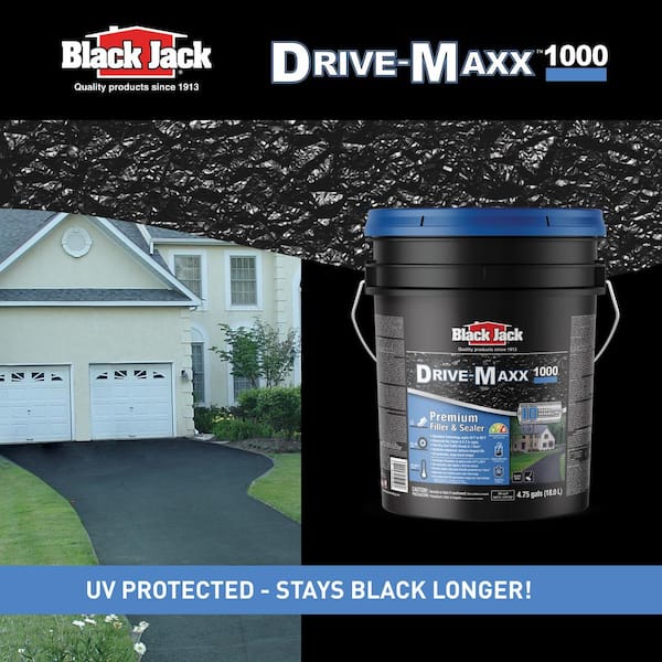 Black Jack 4.75 Gal. Drive-Maxx 1000 Matte Black Water-Based 