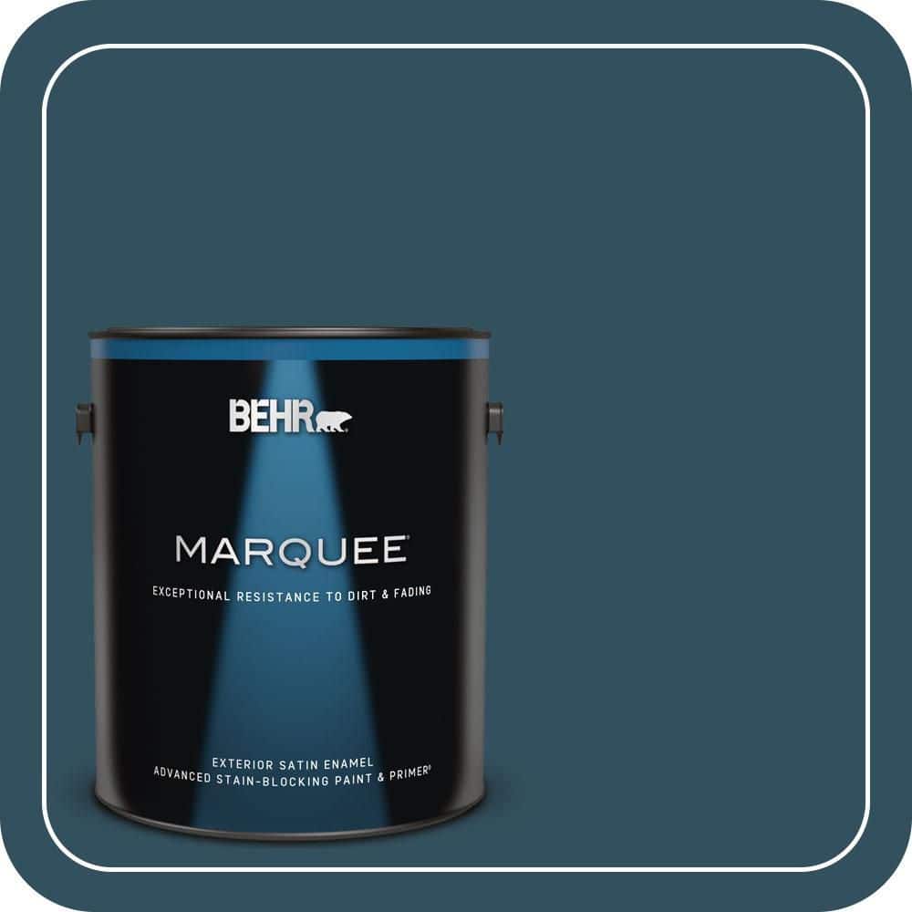 1 gal. #540F-7 Velvet Evening Satin Enamel Exterior Paint & Primer price history on PriceWatchPro