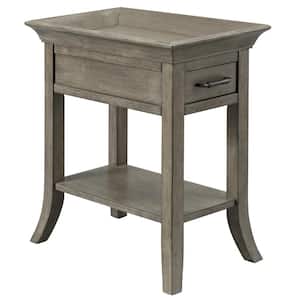 Traditional Tray Edge End Table
