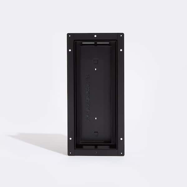 Flush Floor Vent [Luxe] 4 x 10 - Black