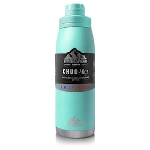 Active Chug 40 oz. Aqua Triple Insulated Stainless Steel Water Bottle