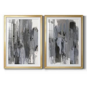 Loft Pastel III by Wexford Homes 2 Pieces Framed Abstract Paper Art Print 30.5 in. x 42.5 in. . .