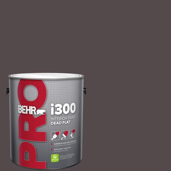 BEHR PRO 1 gal. #MQ1-34 Instant Classic Dead Flat Interior Paint