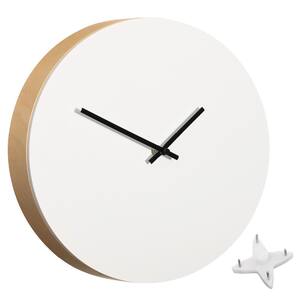 Clockswise 12-Inch Modern Minimalist DIY Wall Clock Blank Wooden Dial Decorative Timepiece with Paintable Surface