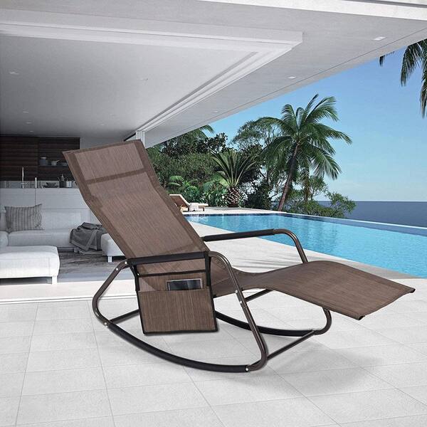 brown pool lounge chairs