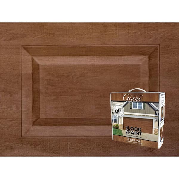 Giani English Oak 2 Car Garage Kit