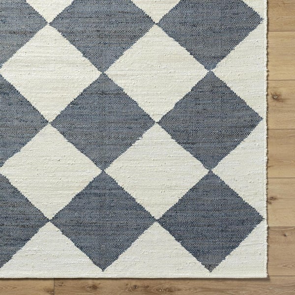 Vivir Antho Denim Modern 8 ft. x 10 ft. Indoor Area Rug