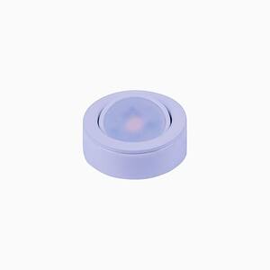 CounterMax 2.75 in. Wide LED White Under Cabinet Puck Light